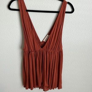 urban outfitters burnt orange tank